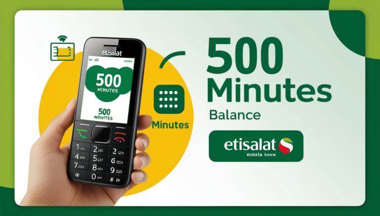 How to Check Etisalat 500 Minutes Balance in UAE