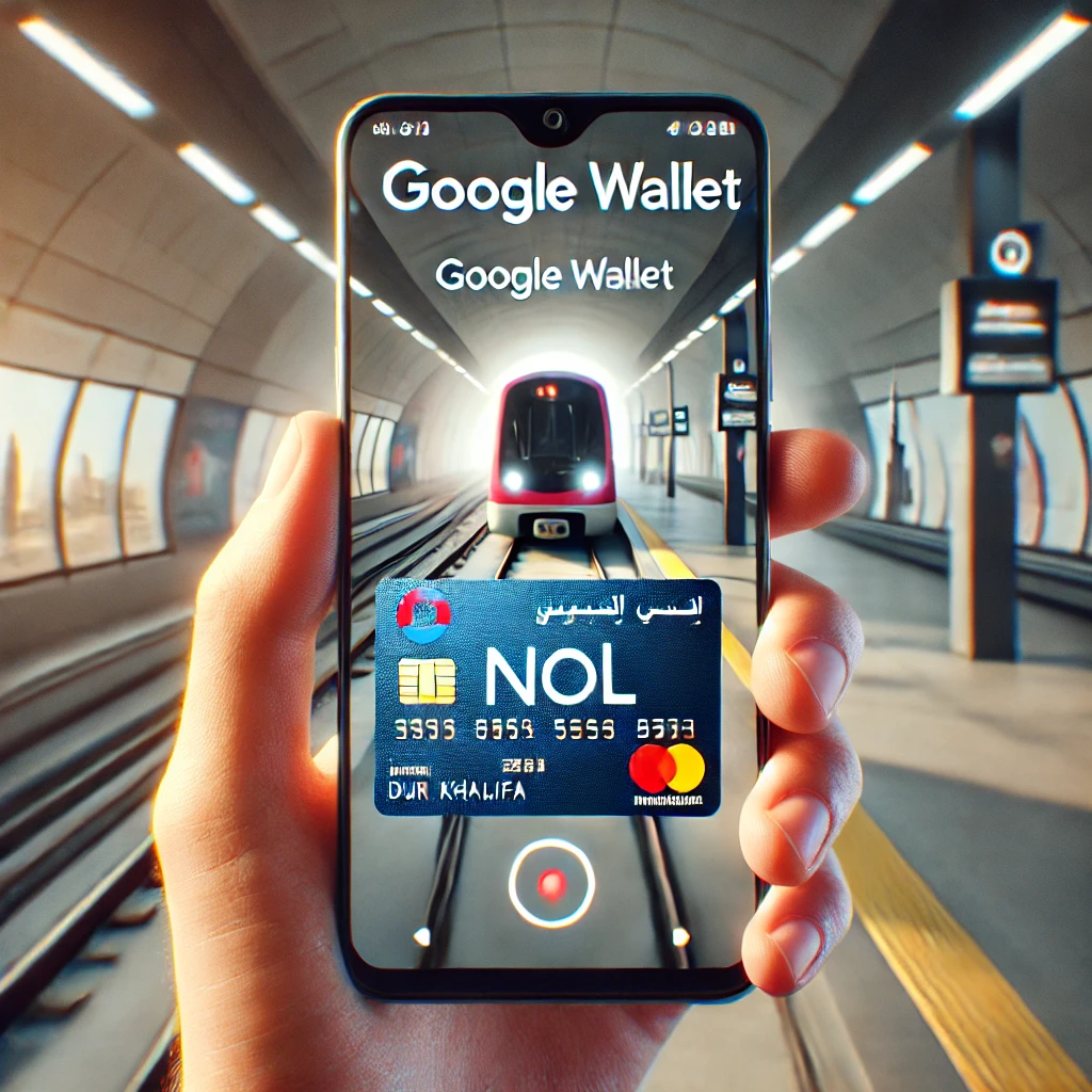 google wallet with Nol card