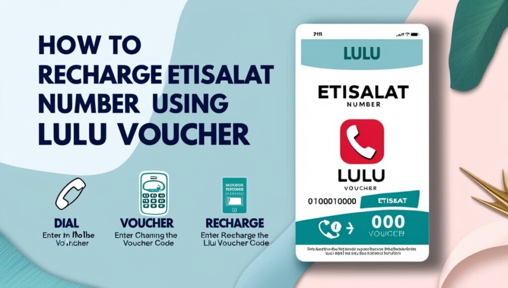 How To Recharge Etisalat Number Using Lulu Voucher