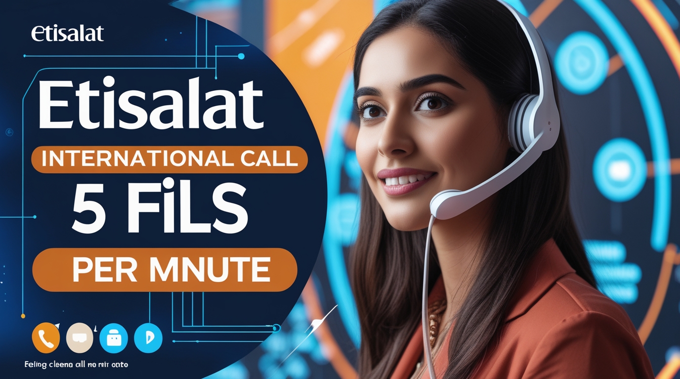 Etisalat International Call Plan: 5 Fils Per Minute – How to Save Big
